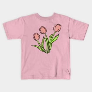 Tulips Kids T-Shirt